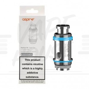 Nautilus Mesh XS Coil Heads by Aspire - Replacement Coil Heads