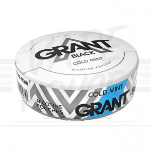 Grant Black Cold Mint 20mg by Grant Snus - Snus