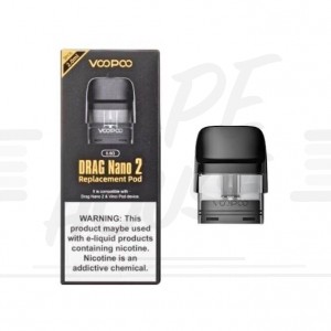 Drag Nano 2 POD Series Cartridges by Voopoo - Replacement Coil Heads